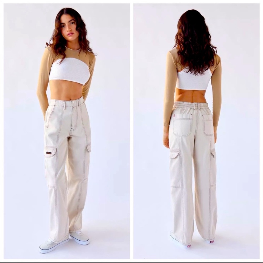 BDG Urban Outfitters Relaxed High Elastic Waist Skate Jean. Size 28